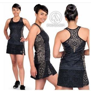 INKnBURN Women’s Black Lace Racerback Tank XS